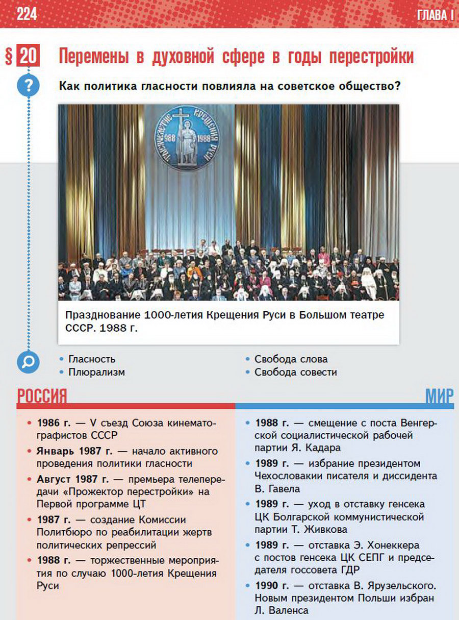 Параграф 20 История России 11 класс Мединский Торкунов